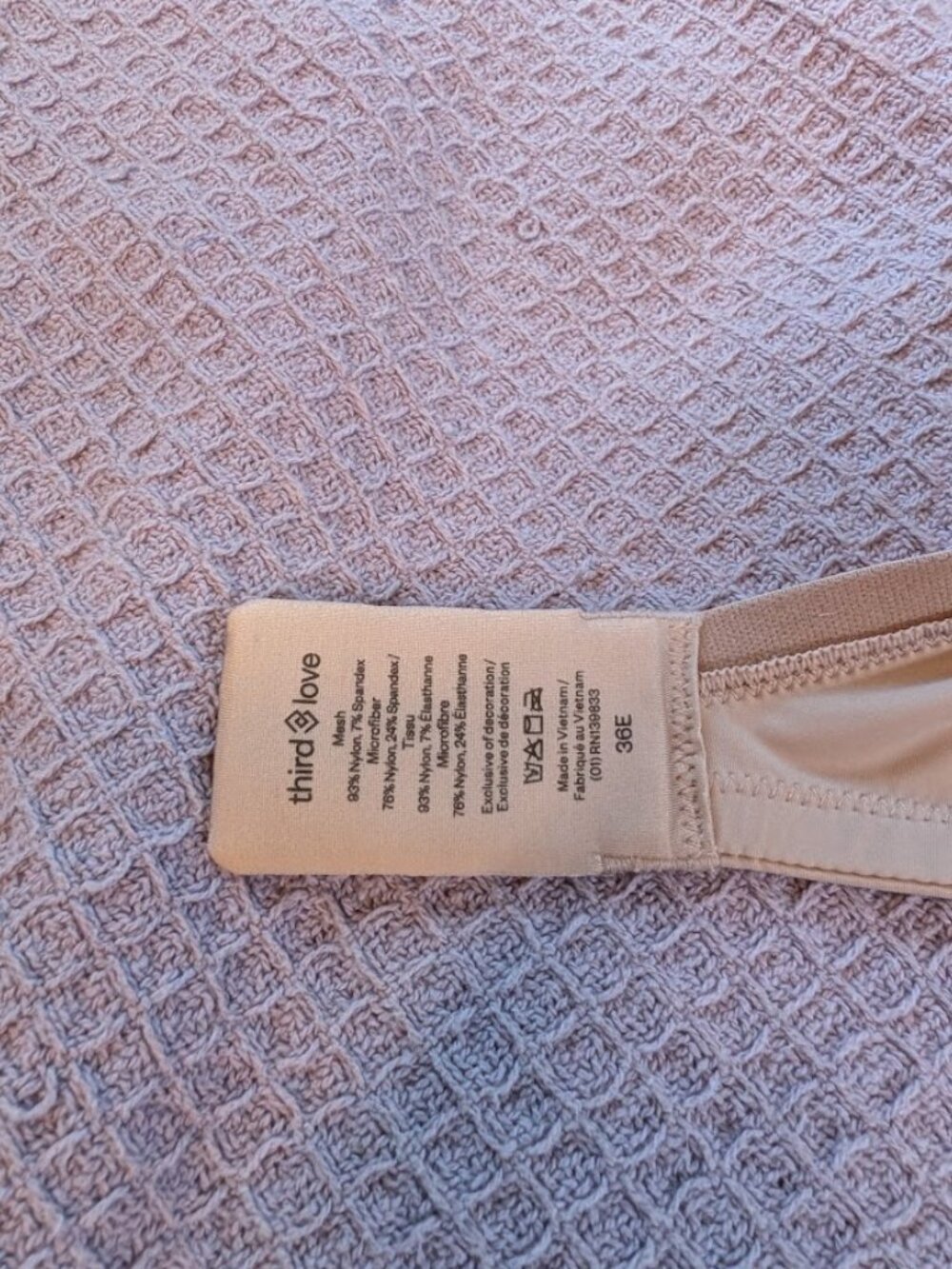 ThirdLove 36E 24/7 Classic Uplift Plunge Bra – Warm Taupe – NWT - Picture 3 of 4